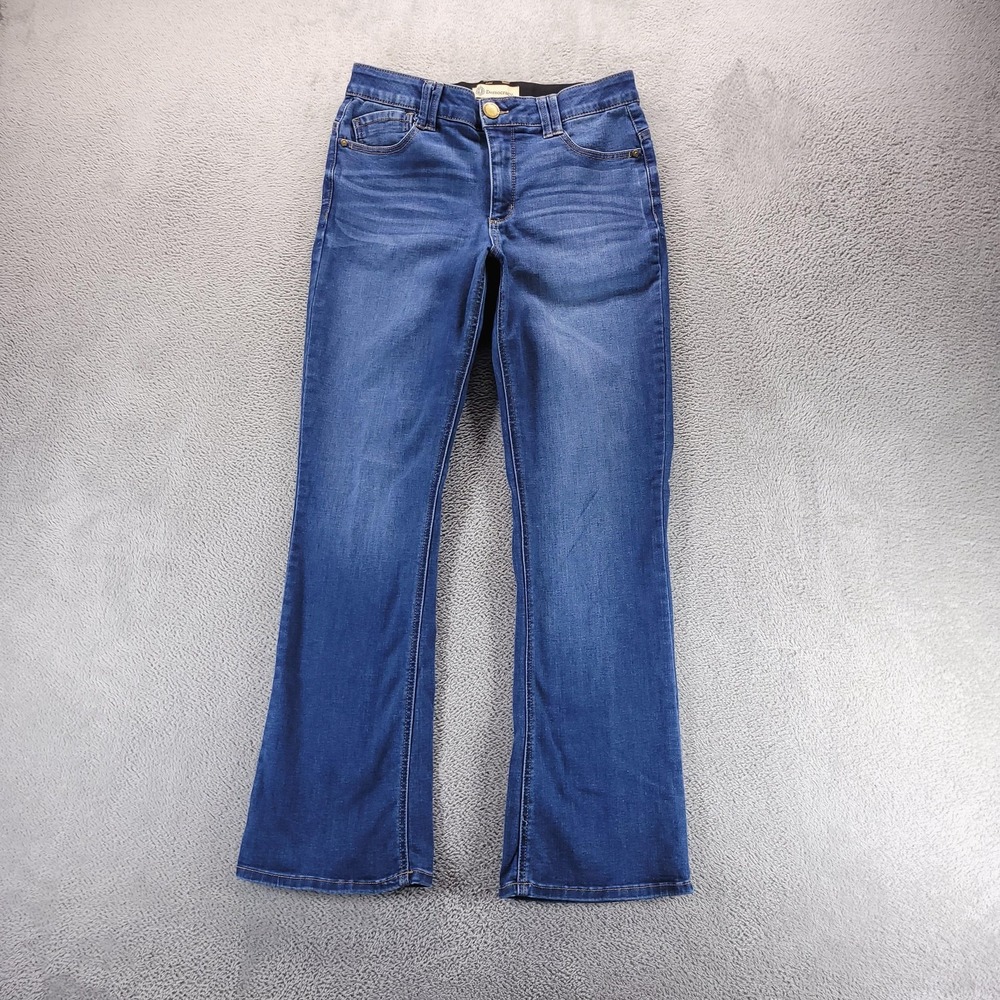 Democracy Jeans Women 10 Blue Bootcut Ab Technology B2479KEV2XX Stretch